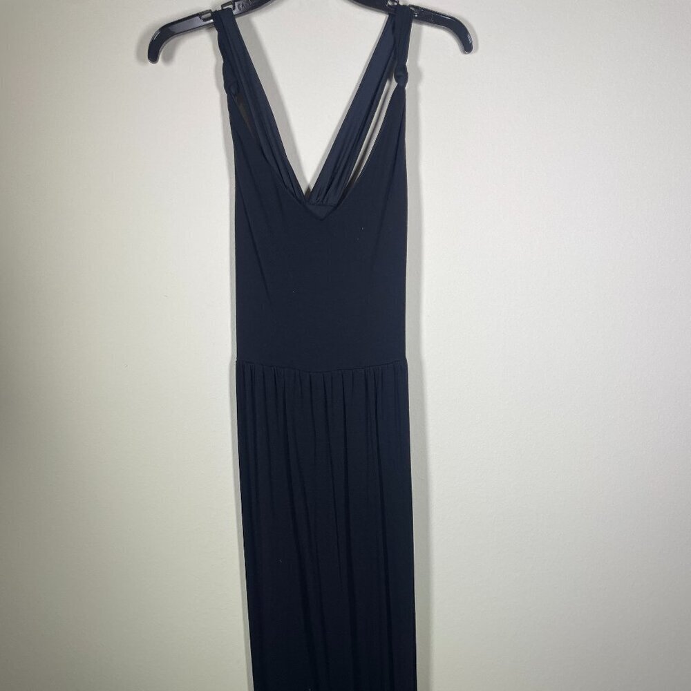 Loft Beach Women's Black Tank Top Dress Small Stretch Resortwear!